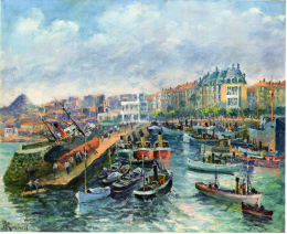 Santander -puerto chico 50x61 cm.jpg